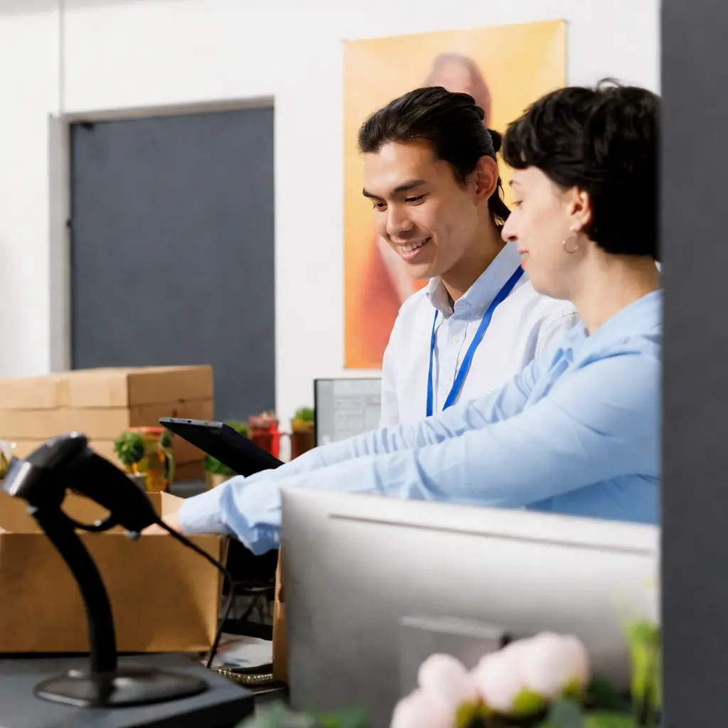 Modern office interior design by Vision Infra Interiors with glass partitions, ergonomic workstations, and premium workspace layout.